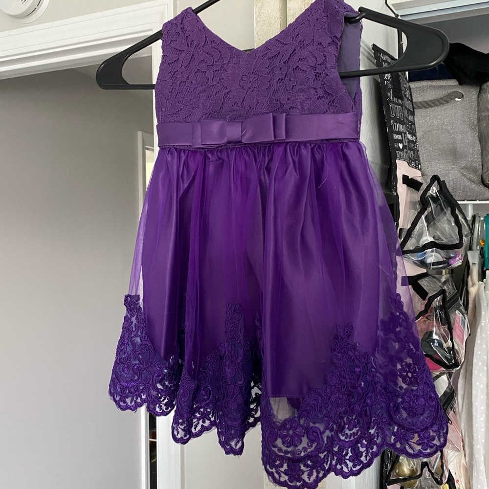 Purple dress